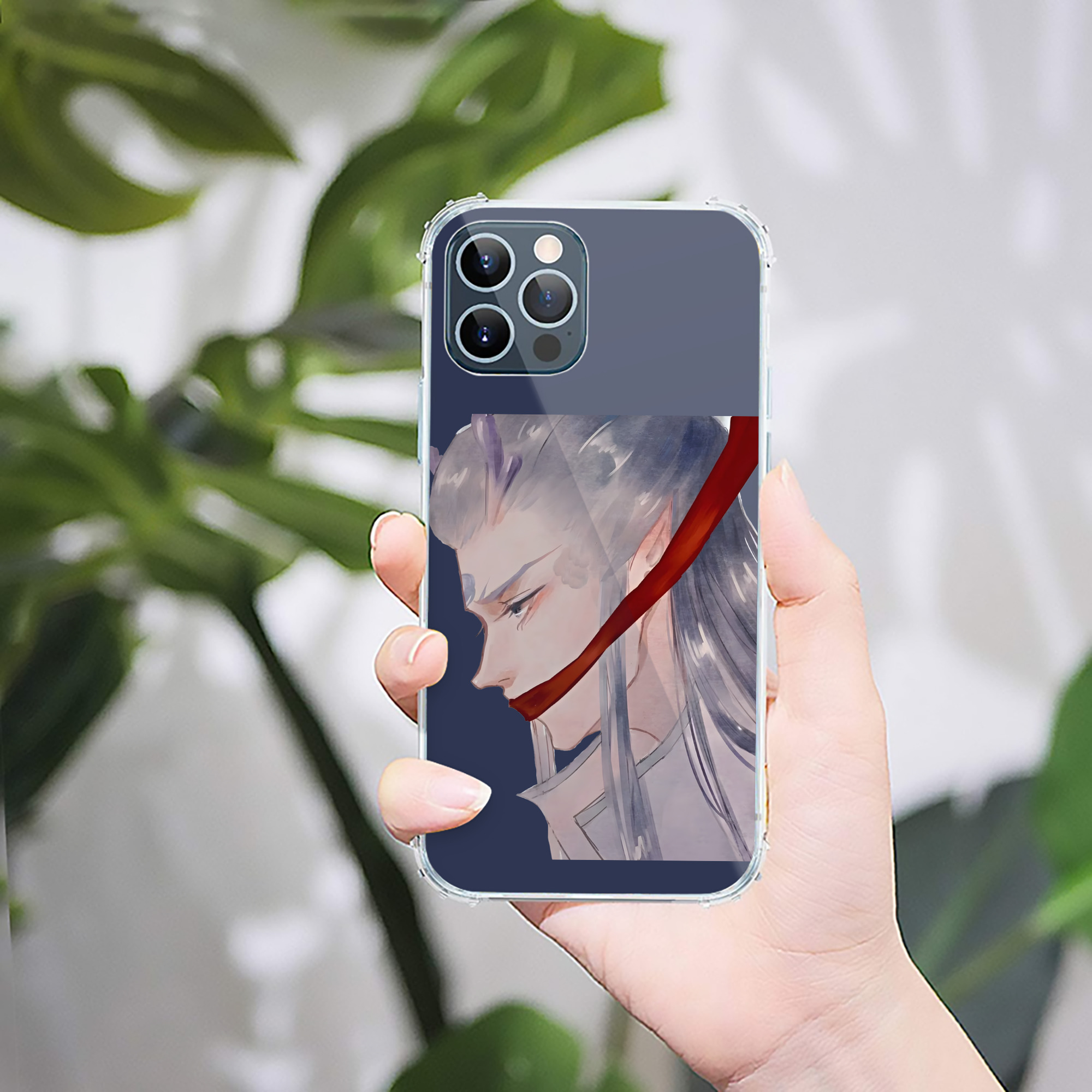 （画像用） Ne Zha 2 ナタ 魔童の大暴れ 【iPhone 12シリーズ対応】透明スマホケース（クリアソフトケース）